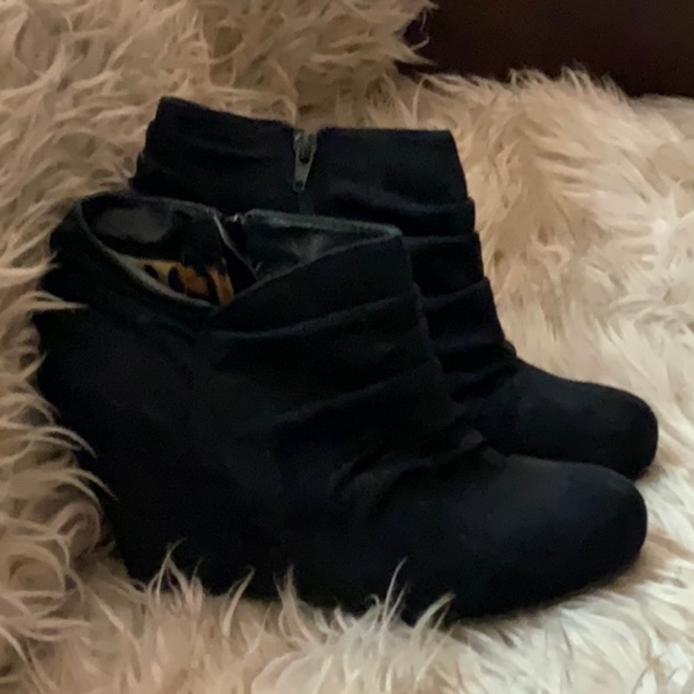 Cute Wedge Booties